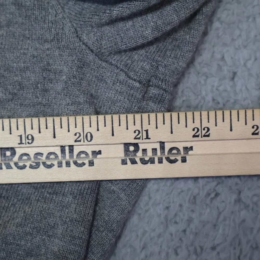 Polo Ralph Lauren Mens Grey Pima Cotton V-Neck Sweater Size M Pony Logo 2426